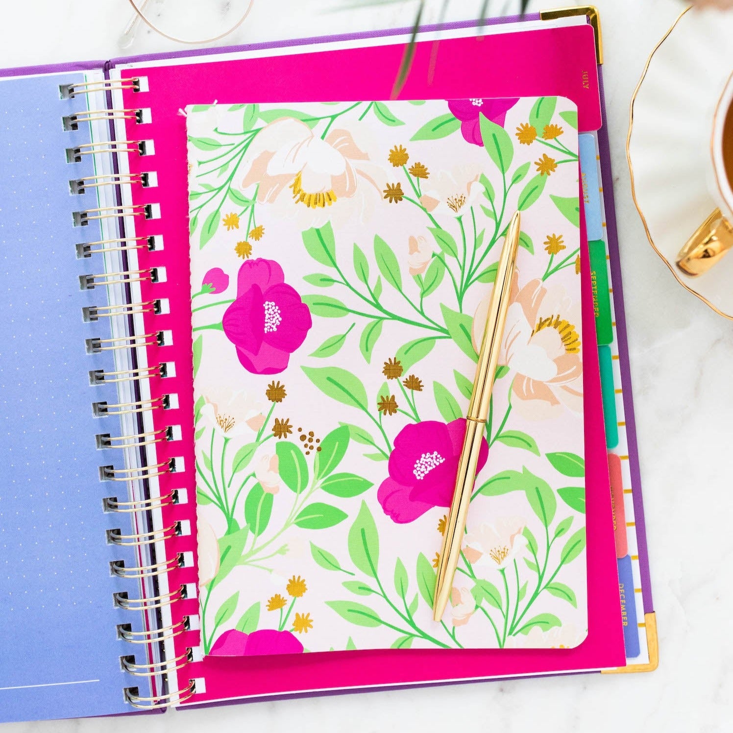 Everyday Lined Notebook | Blush Blooms – Cultivate