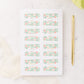 Meal Planning Journal Tabs