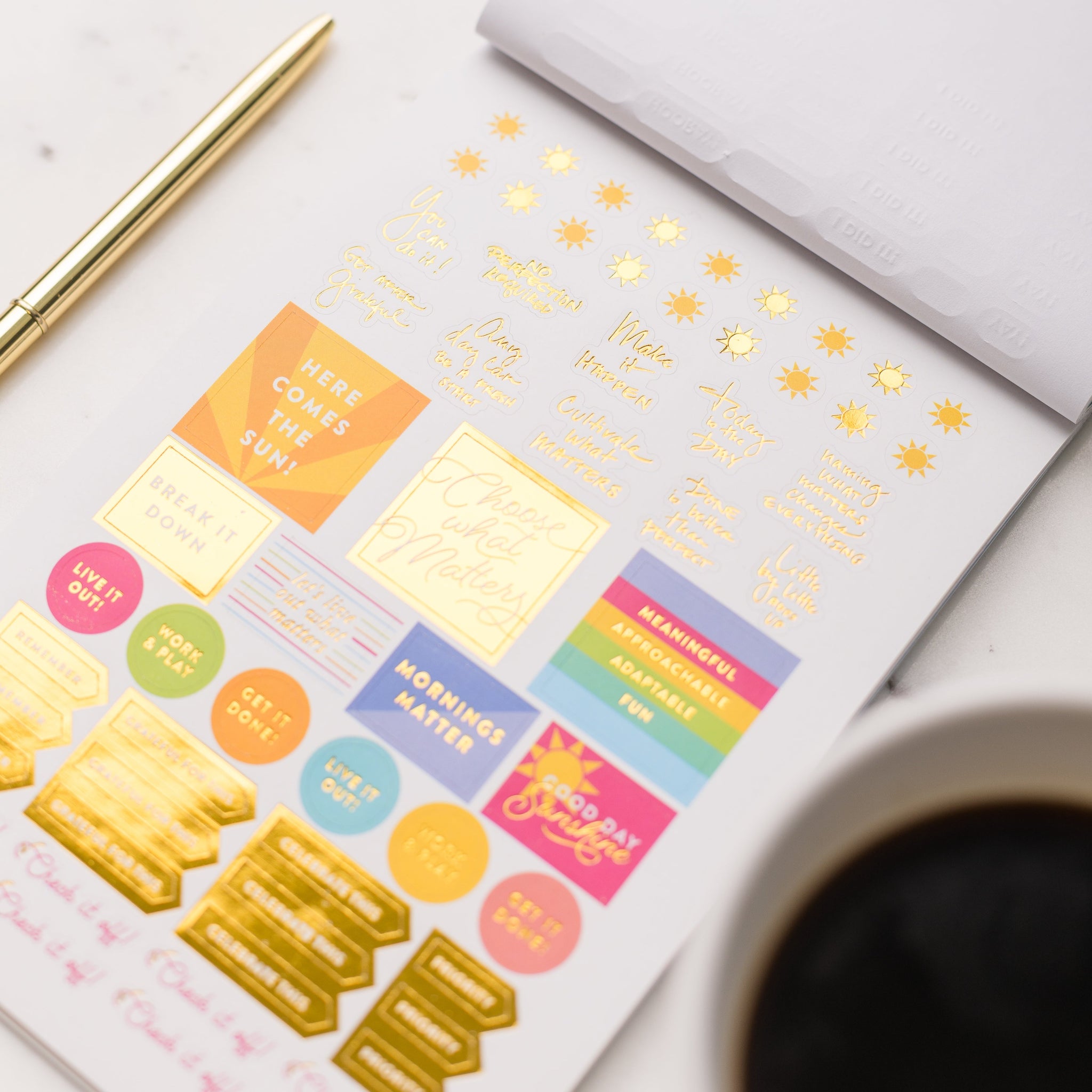 Family Morning Routine Sticker Book – Cultivate