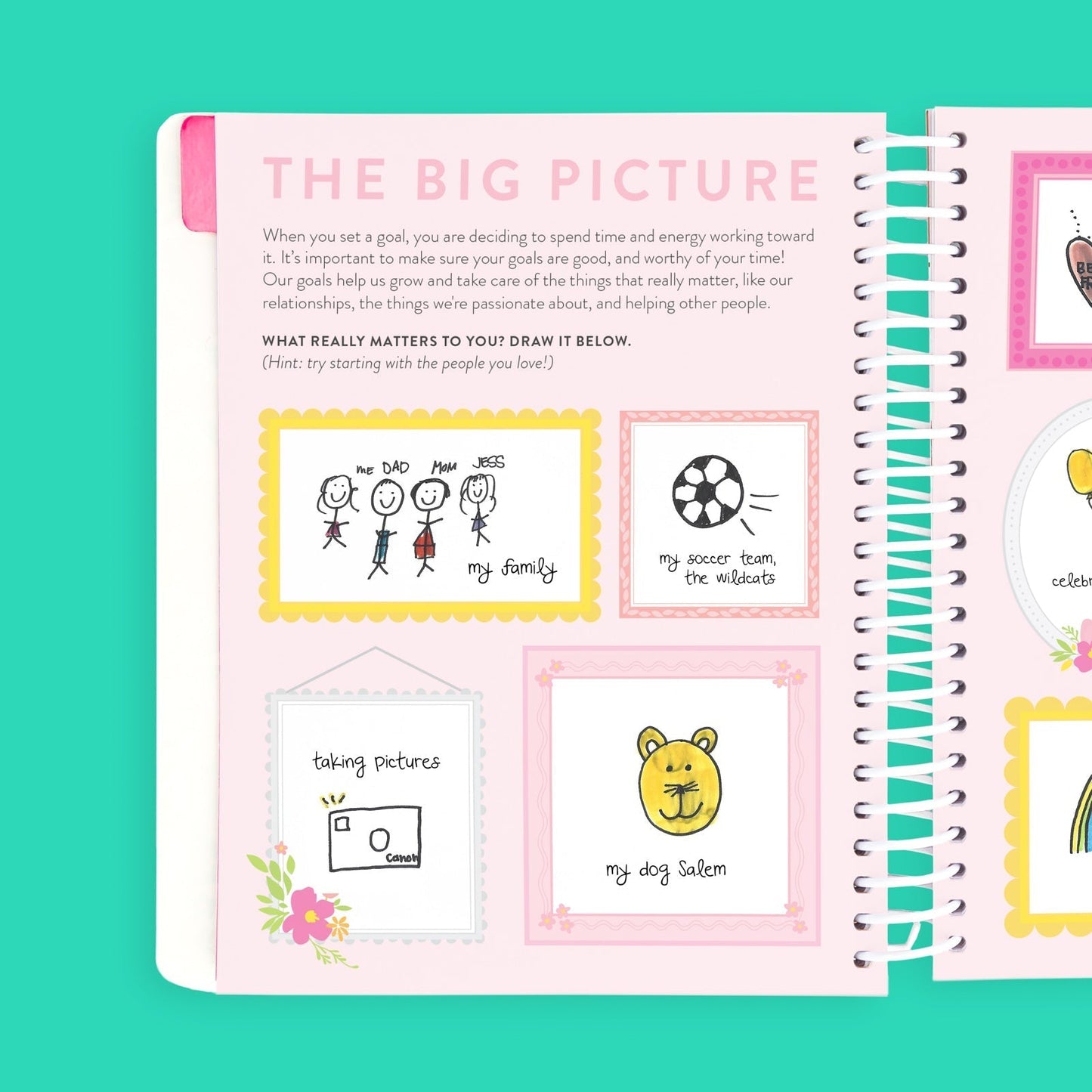 Girls Goal Planner - Cultivate What Matters - Goal Setting 