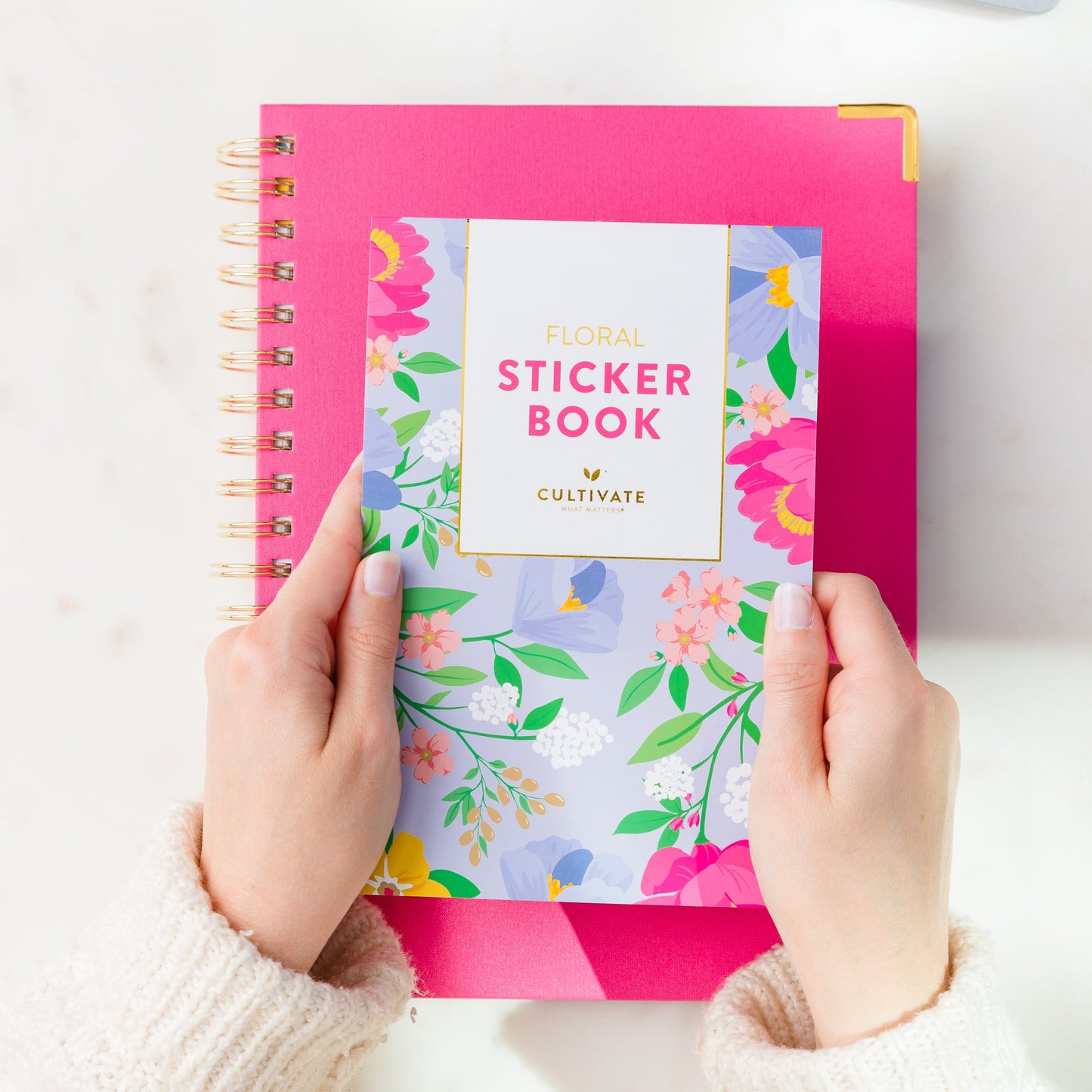 Floral Sticker Book