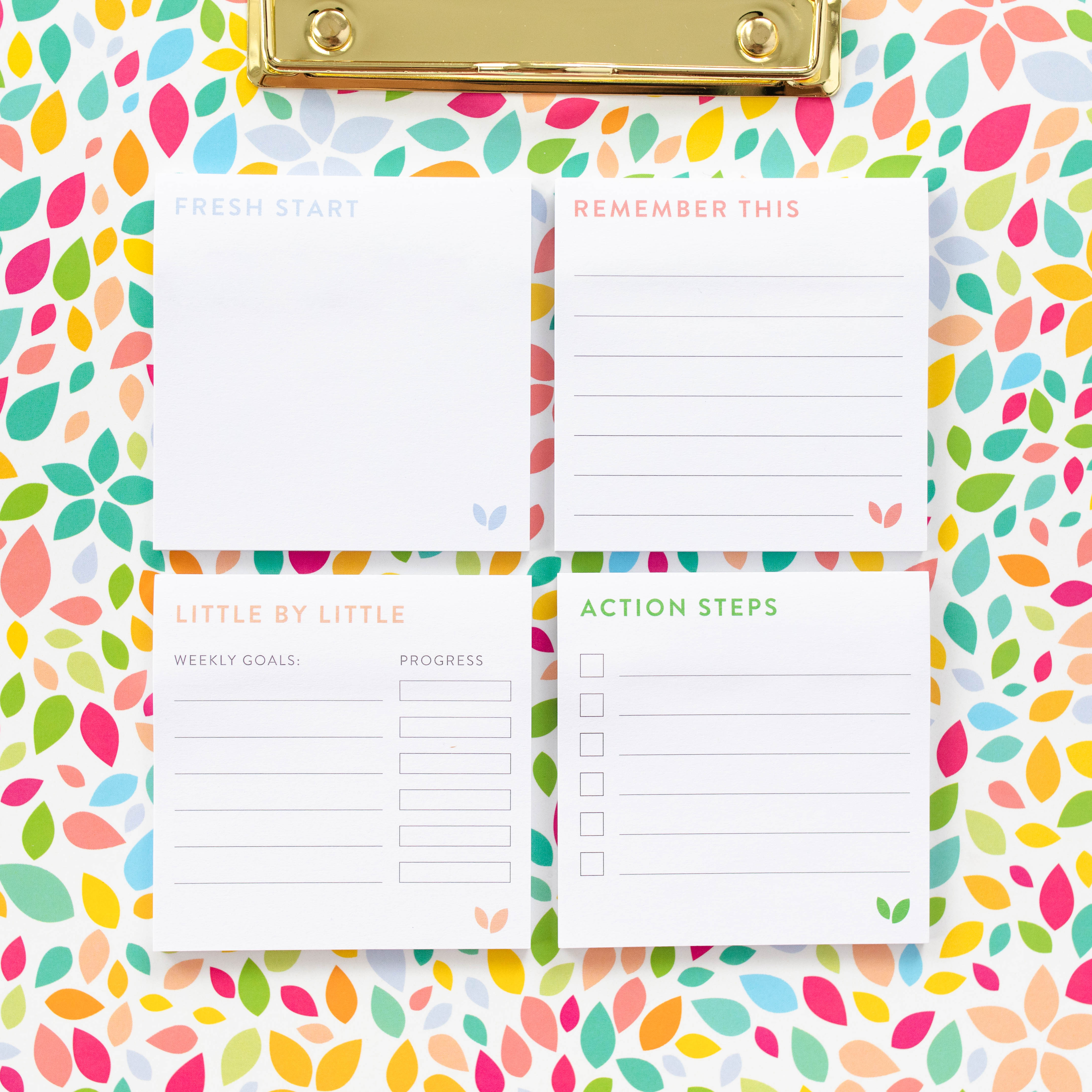 Goal Setting Sticky Notes – Cultivate