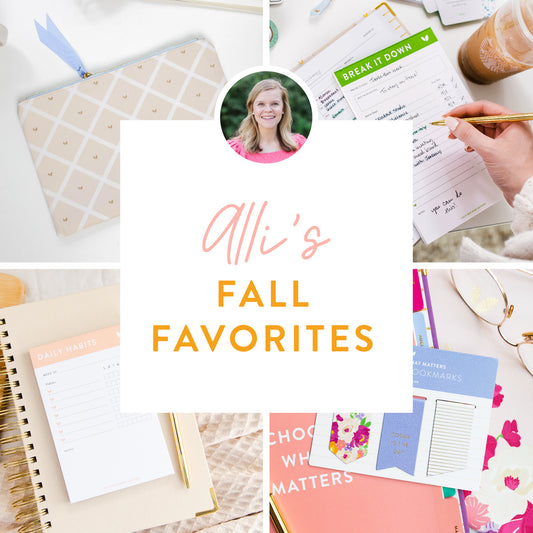 Alli's Fall Favorites