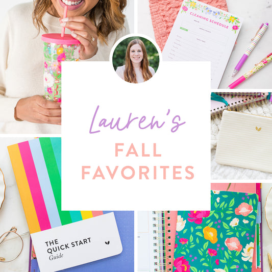 Lauren's Fall Favorites