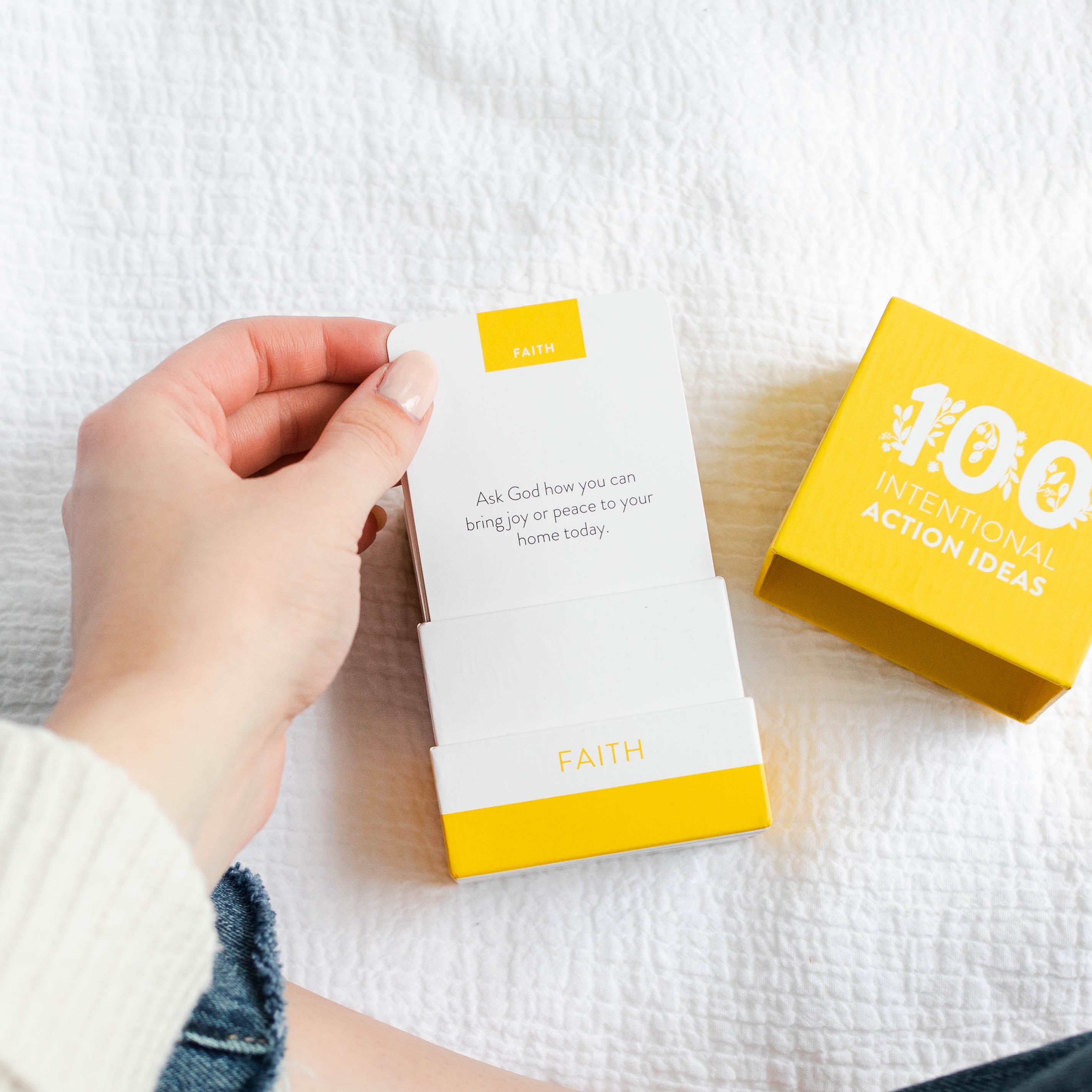 Intentional Action Card Deck | Faith