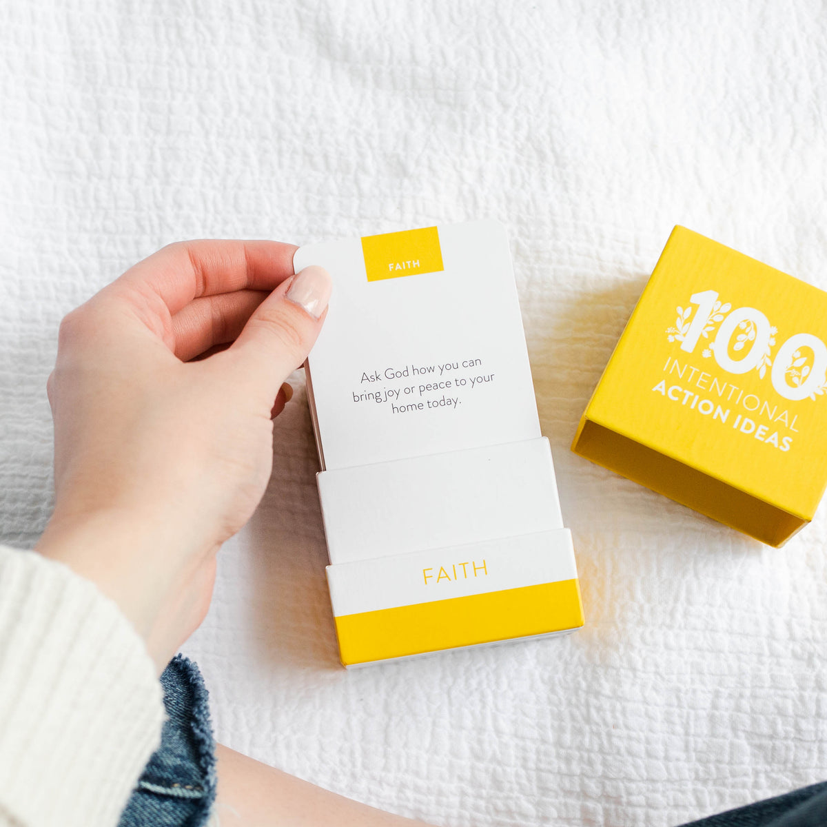 Intentional Action Card Deck | Faith