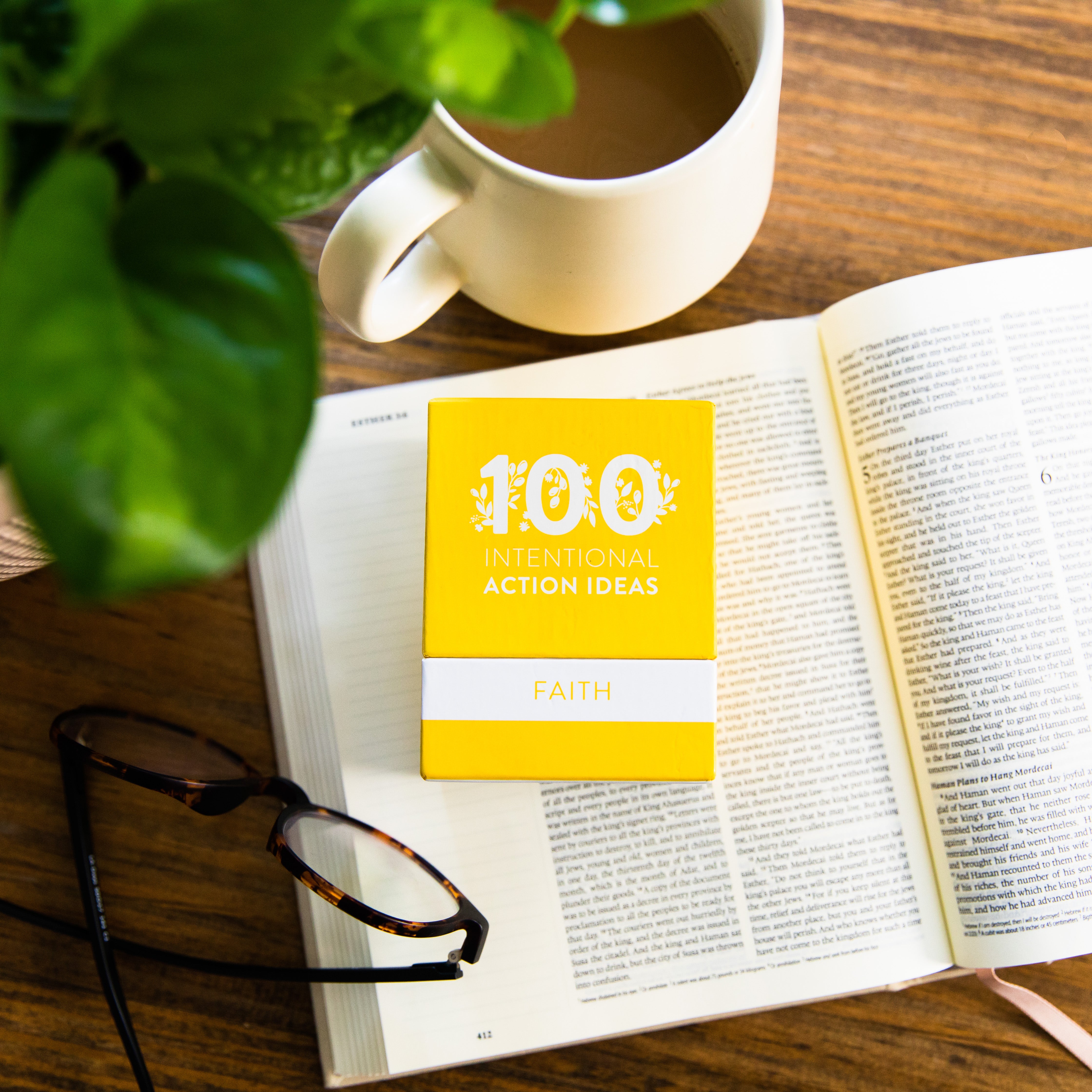 Intentional Action Card Deck | Faith