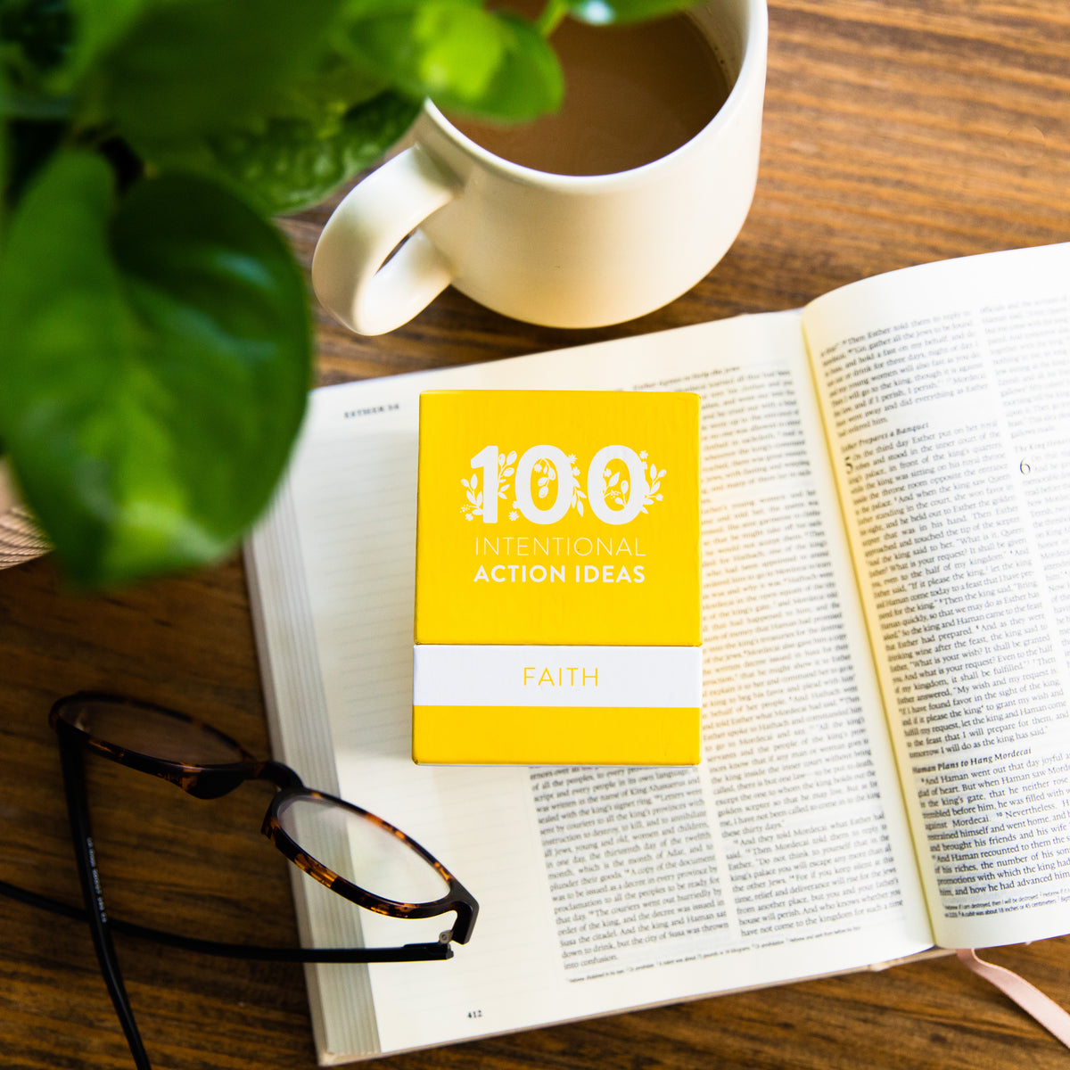 Intentional Action Card Deck | Faith