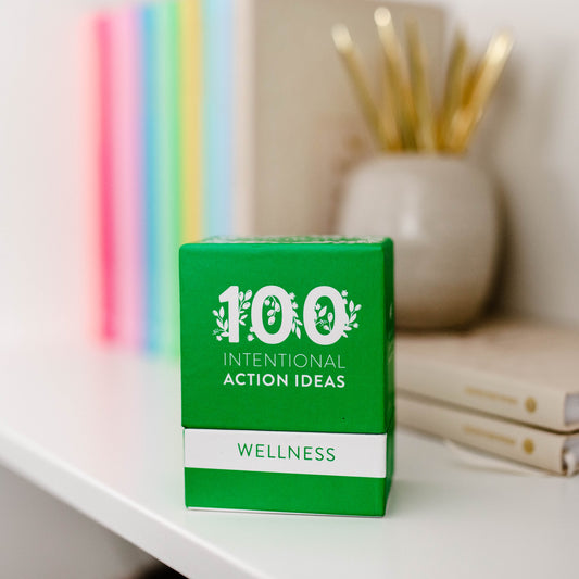 Intentional Action Card Deck | Wellness