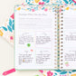 Fresh Start Daily Goal Planner® | Lilac Blooms