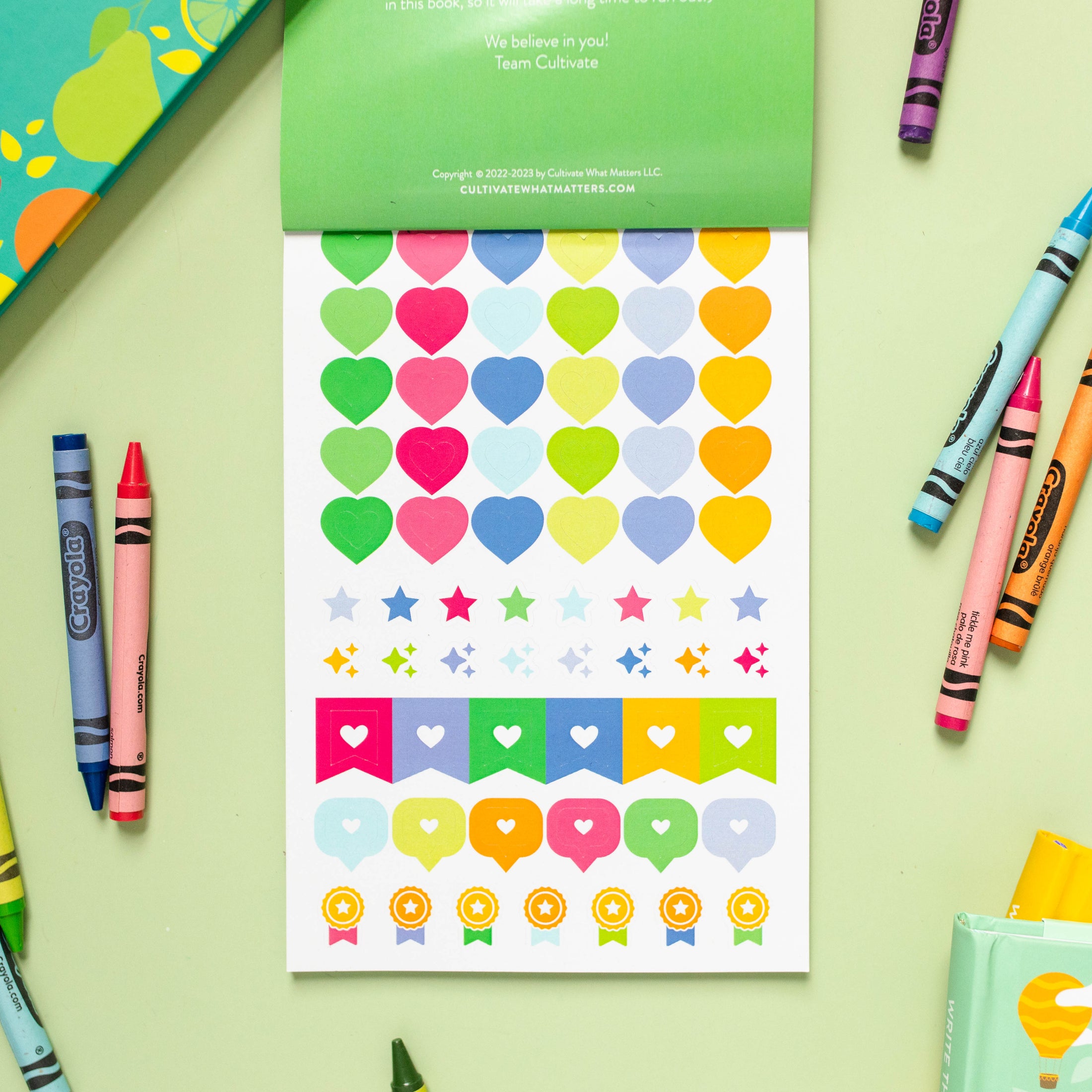 Kids Sticker Book Cultivate Kids sticker book cultivate