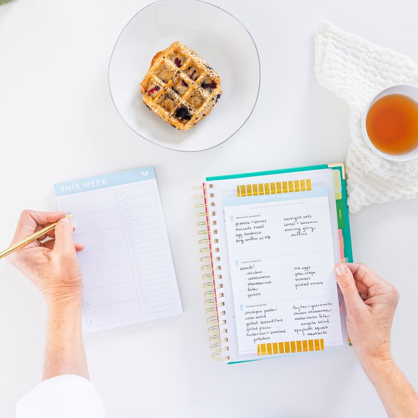 2022 PowerSheets - Cultivate What Matters - Everyday Essentials Wildcard Page Pack - Goal Setting