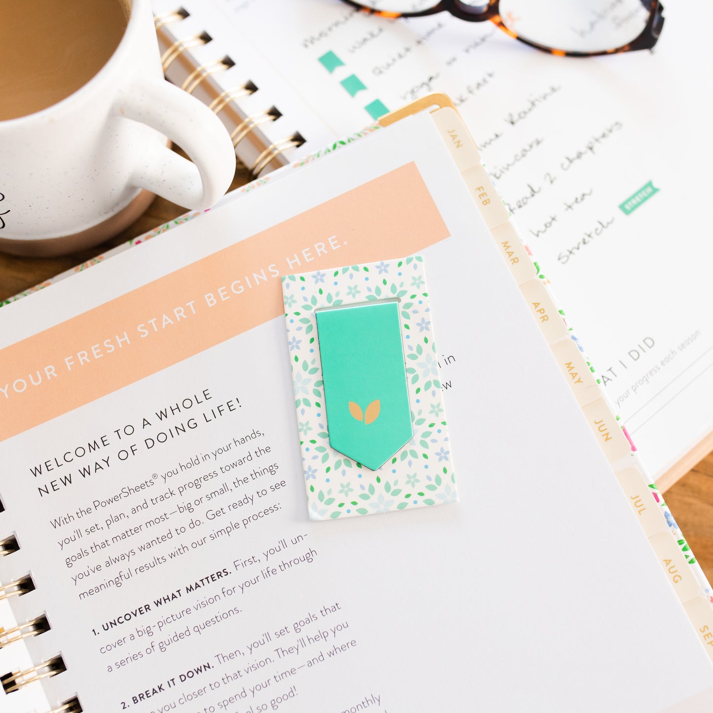 Magnetic Page Marker | Teal