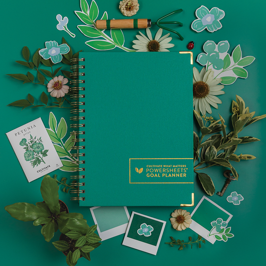 One-Year PowerSheets® Goal Planner | Secret Garden