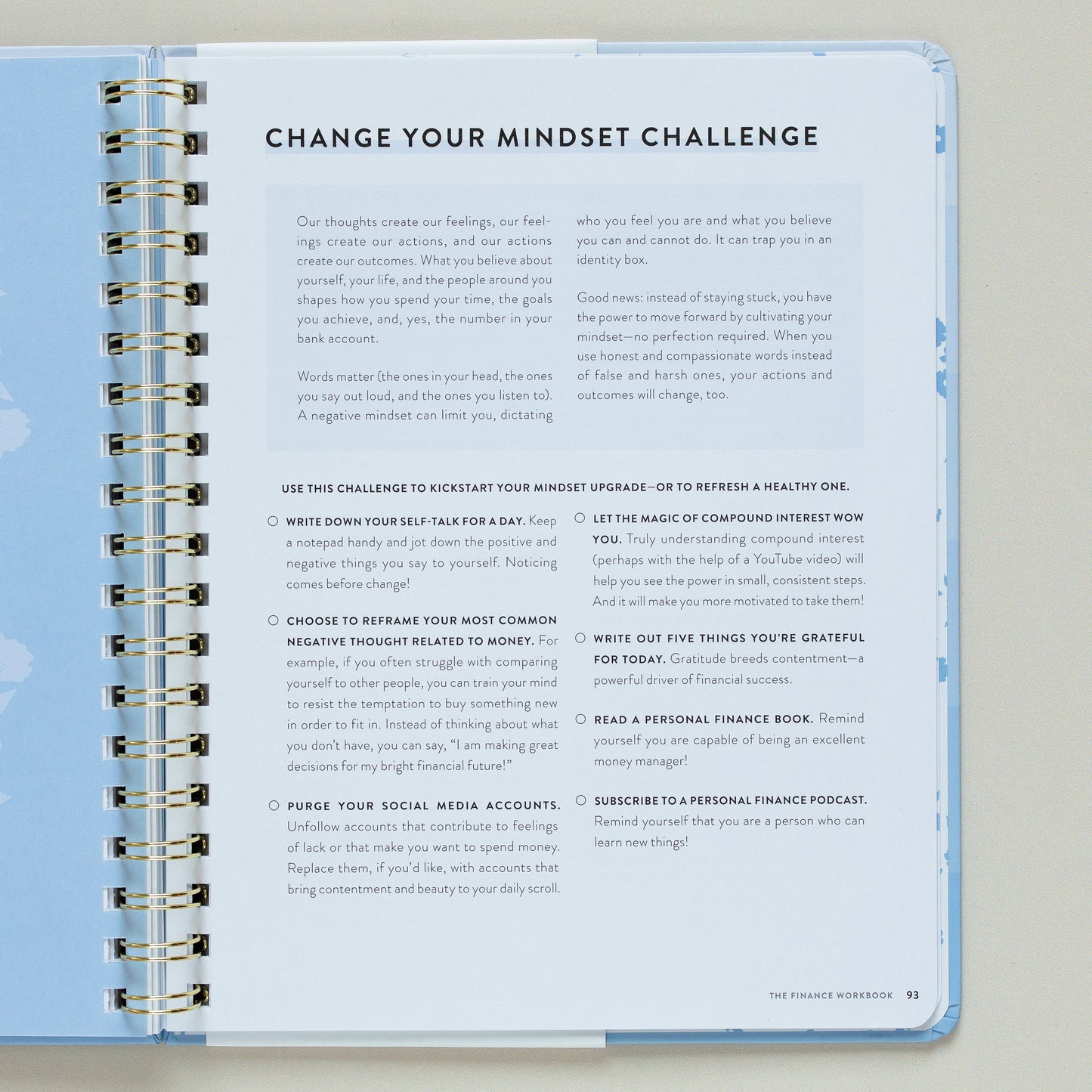 The Finance Workbook