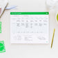 Wellness Planner Notepad