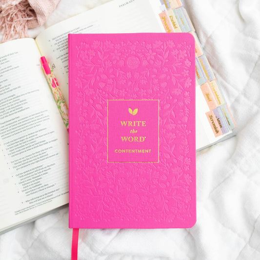 Write The Word® Journal | Cultivate Contentment (Linen)