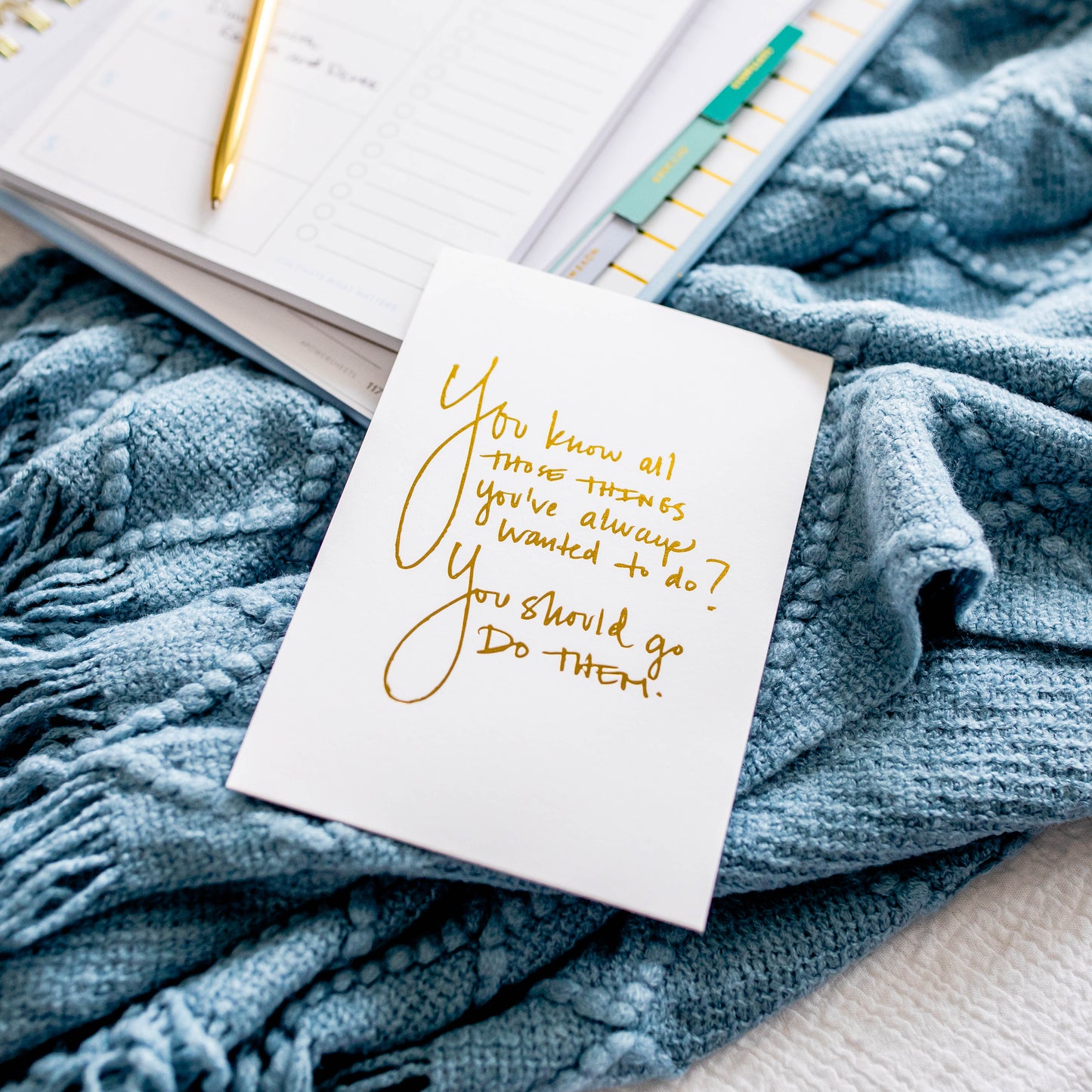 You Know All Those Things Art Print