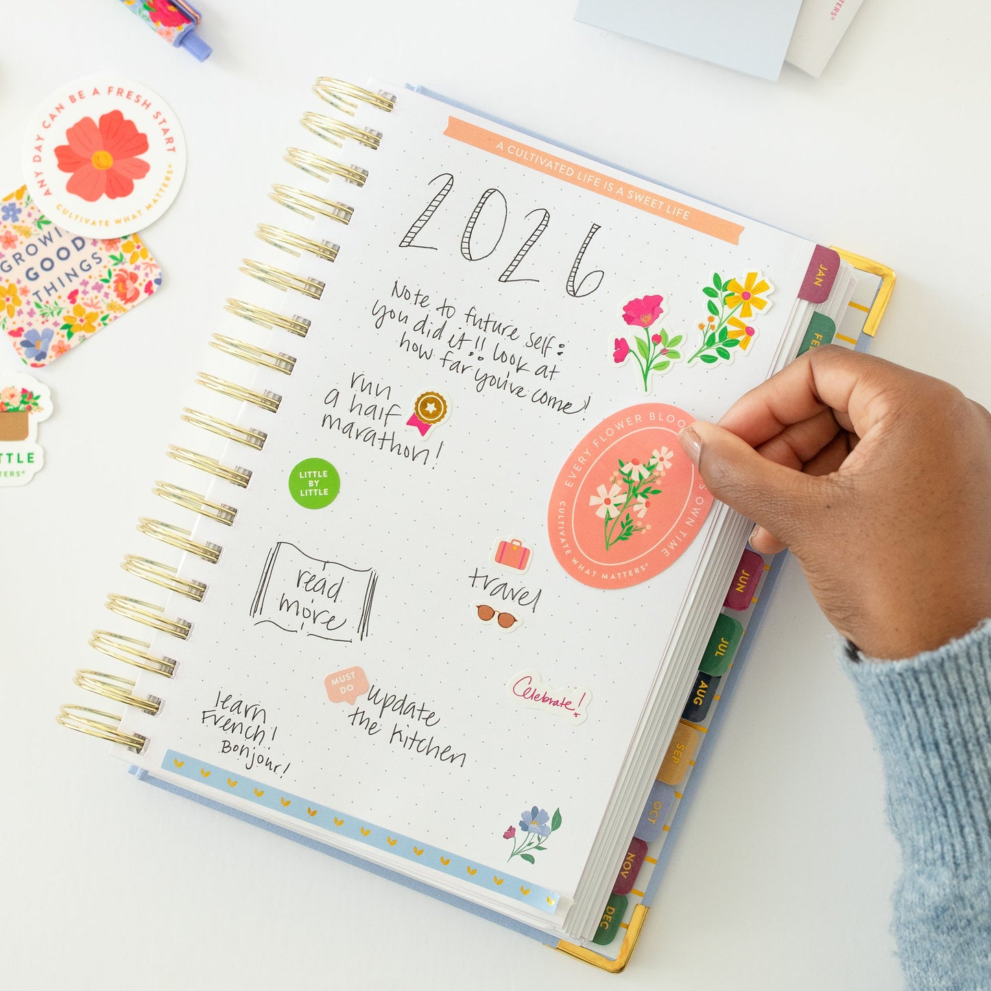 Growing Good Things Sticker Set