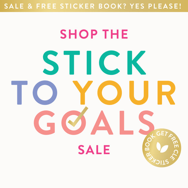 Stick to Your Goals Sale
