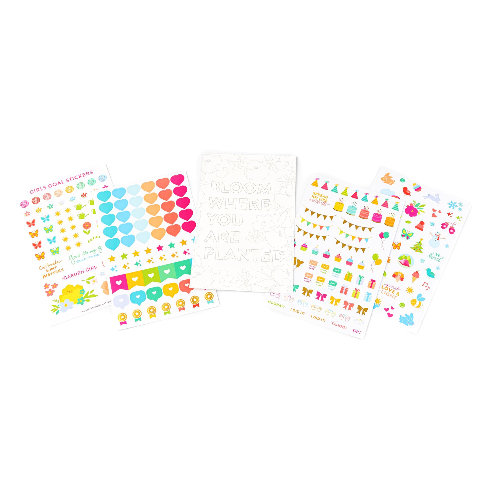 Letters & Numbers Sticker Pack | Cultivate
