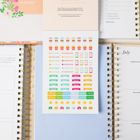 Planner Sticker Book