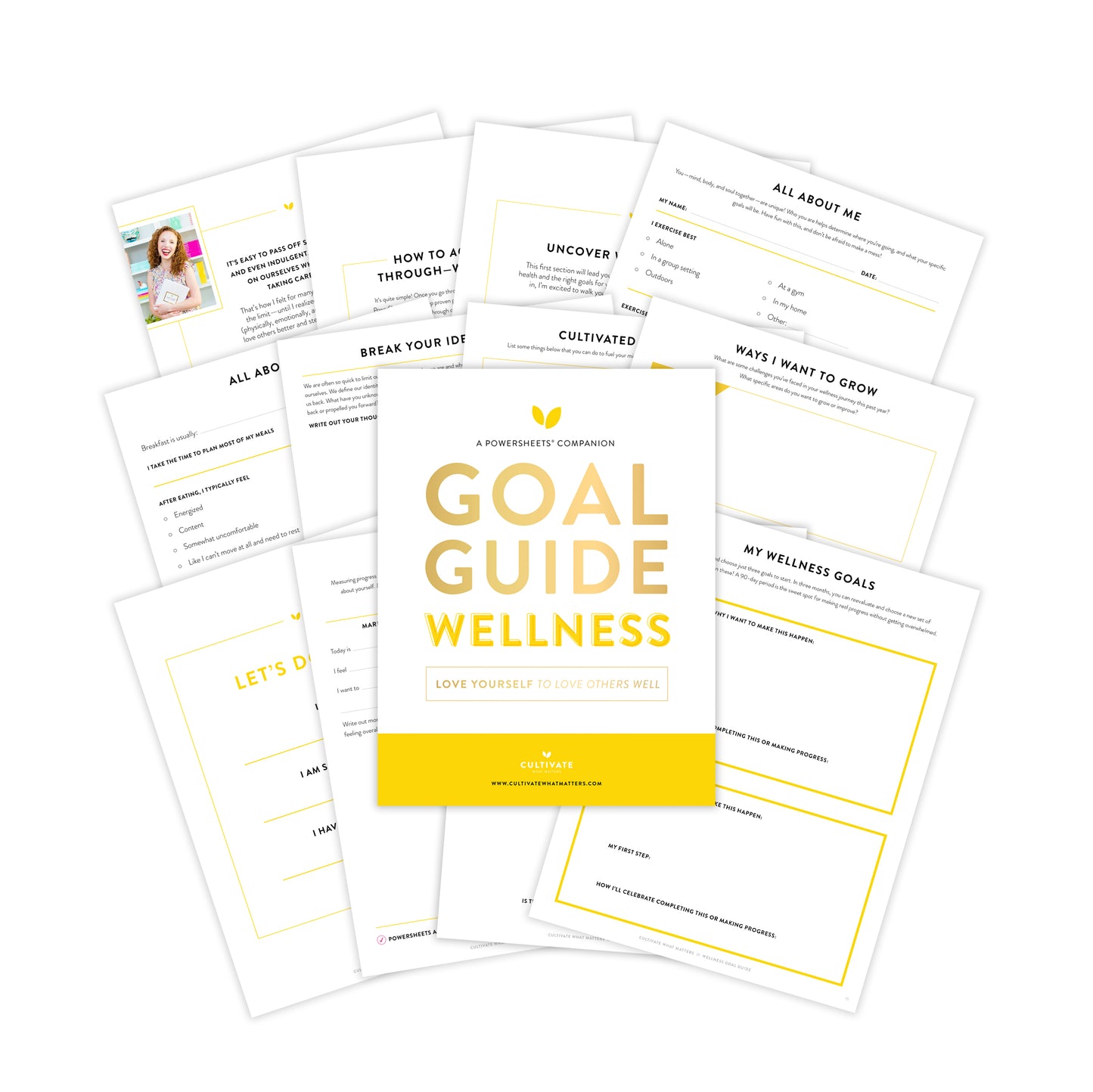 Digital Goal Guide - Health - Wellness - Cultivate What Matters - Smart Goal Setting