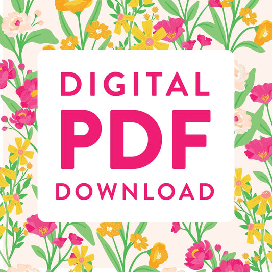 Bloom Print PDF