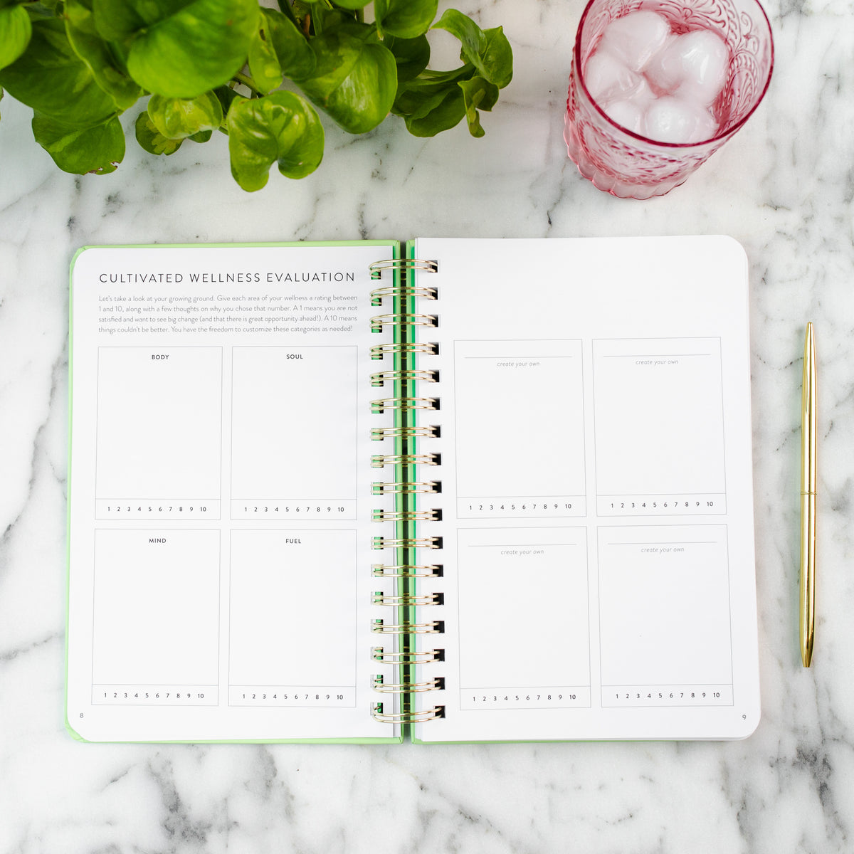 Wellness Journal | Bold Floral