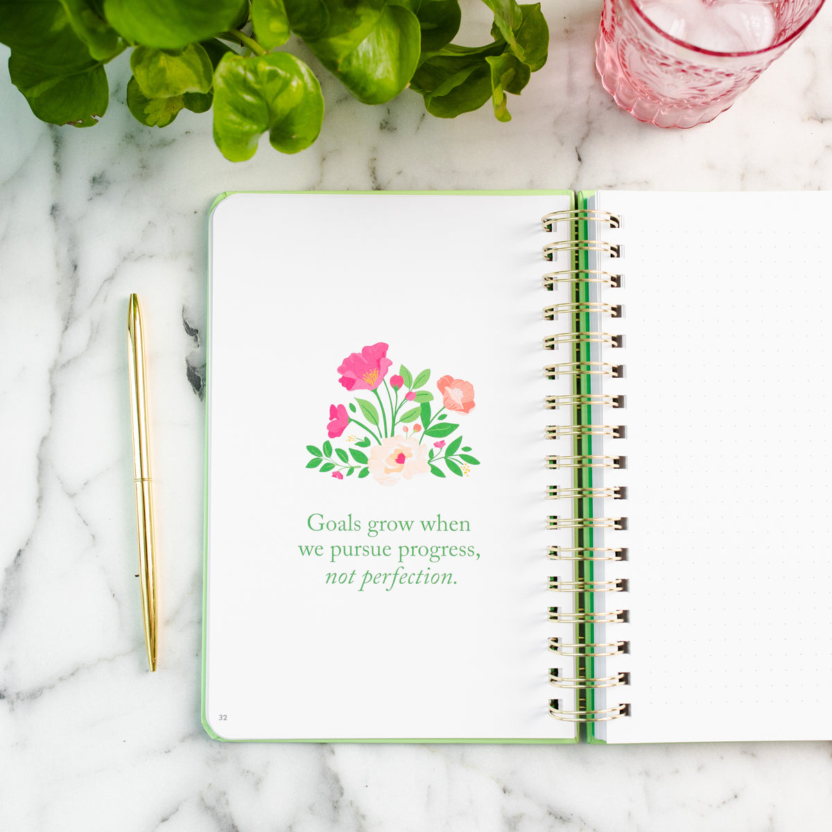Wellness Journal | Bold Floral