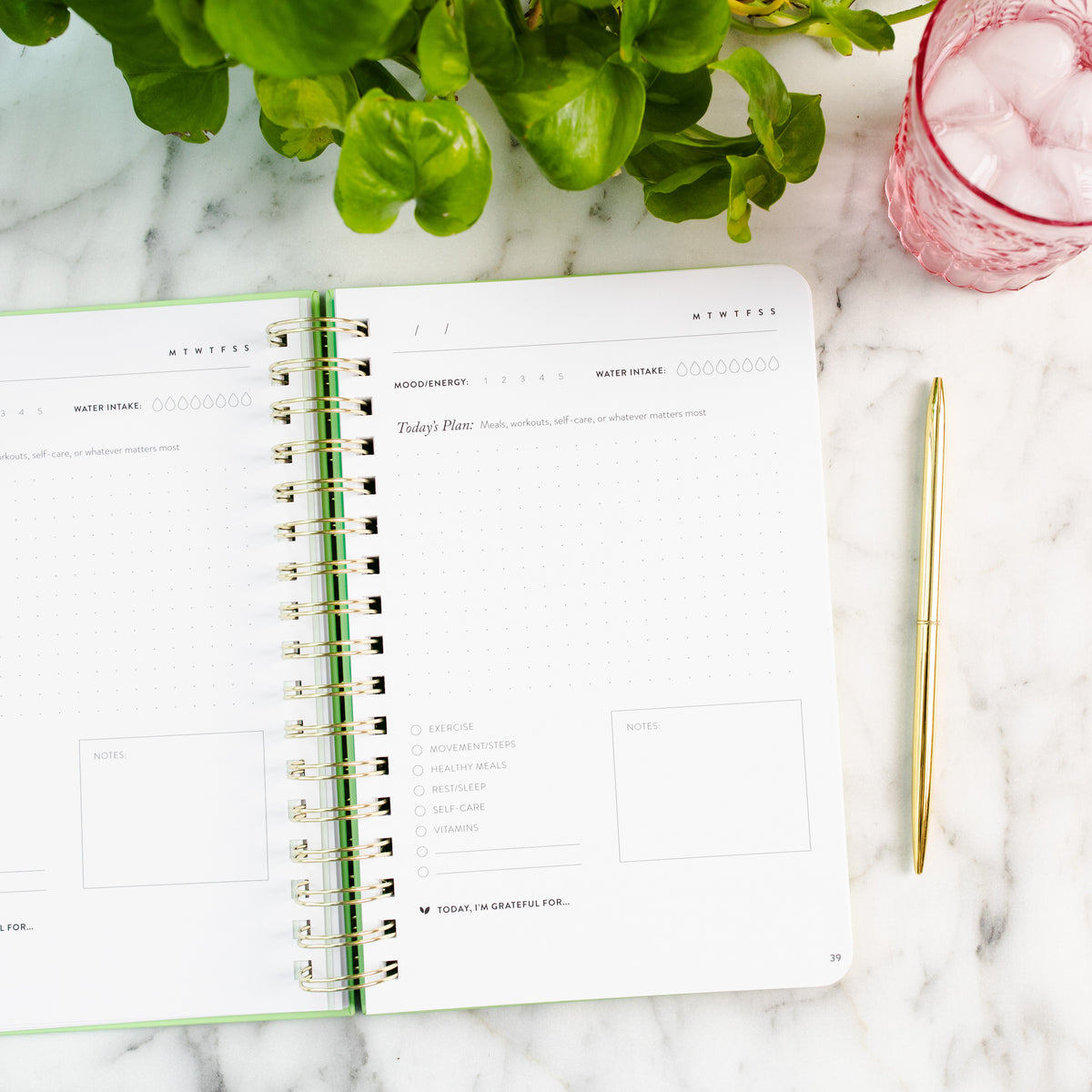 Wellness Journal | Bold Floral