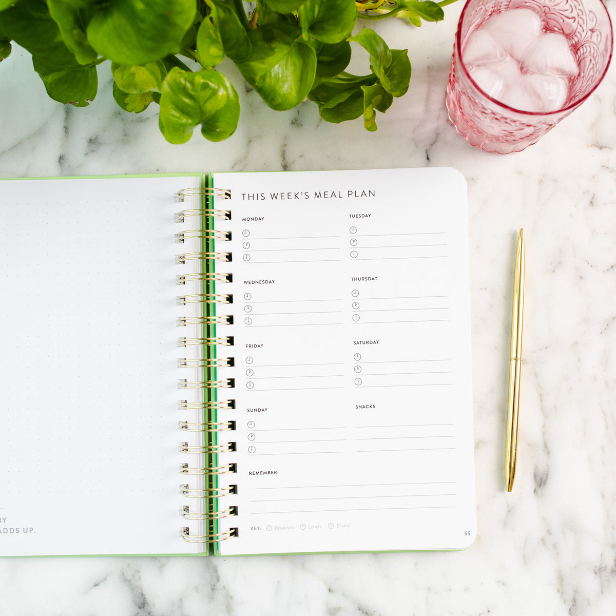 Wellness Journal | Bold Floral