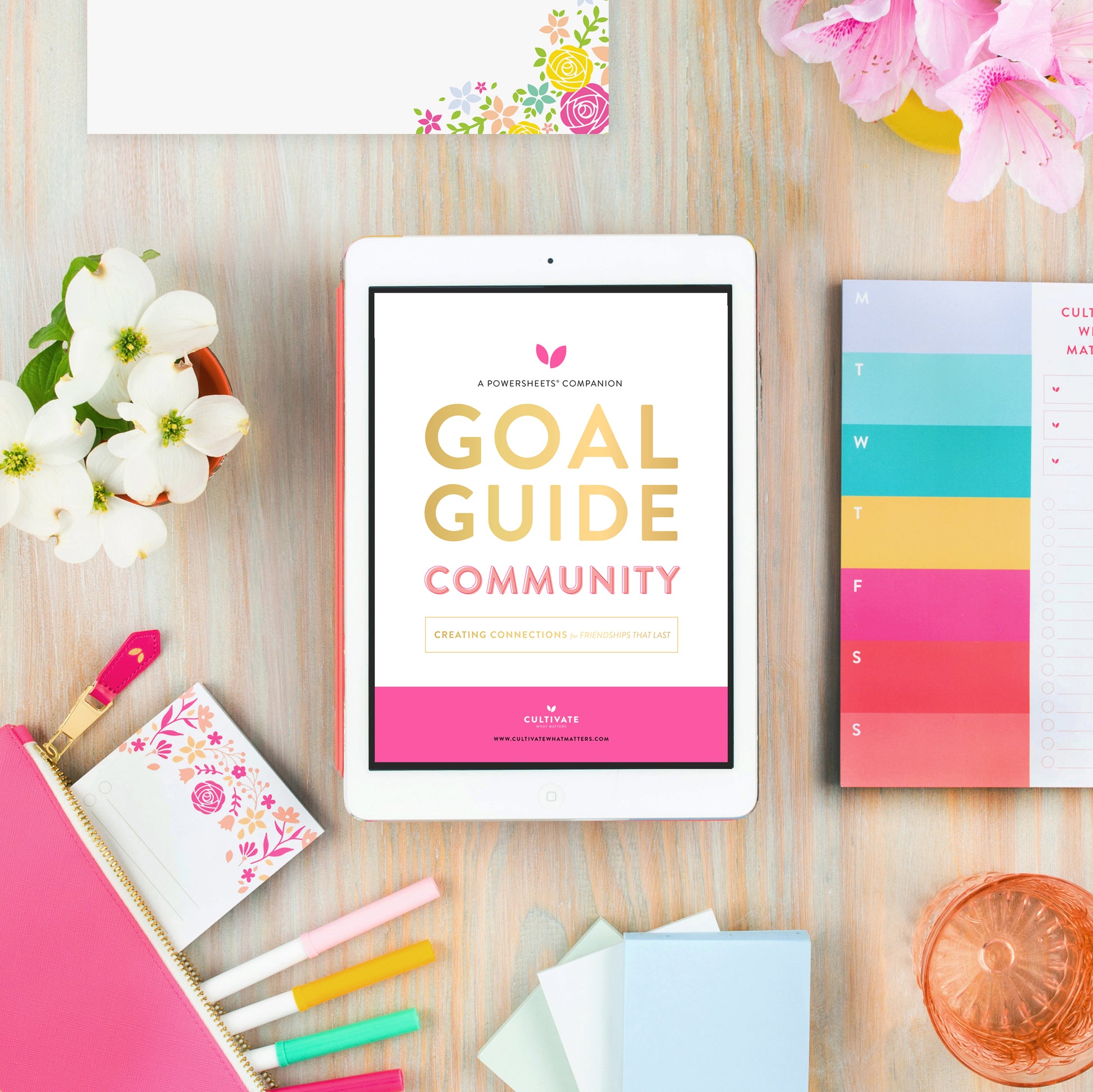 Digital Goal Guide - Community - Cultivate What Matters - Smart Goal Setting
